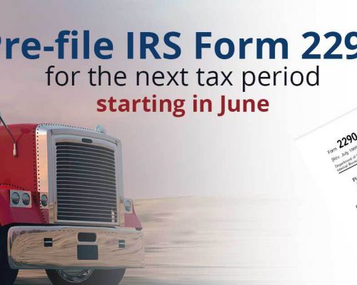 Prefile IRS Form 2290