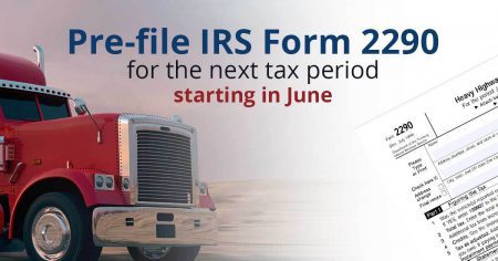 Prefile IRS Form 2290