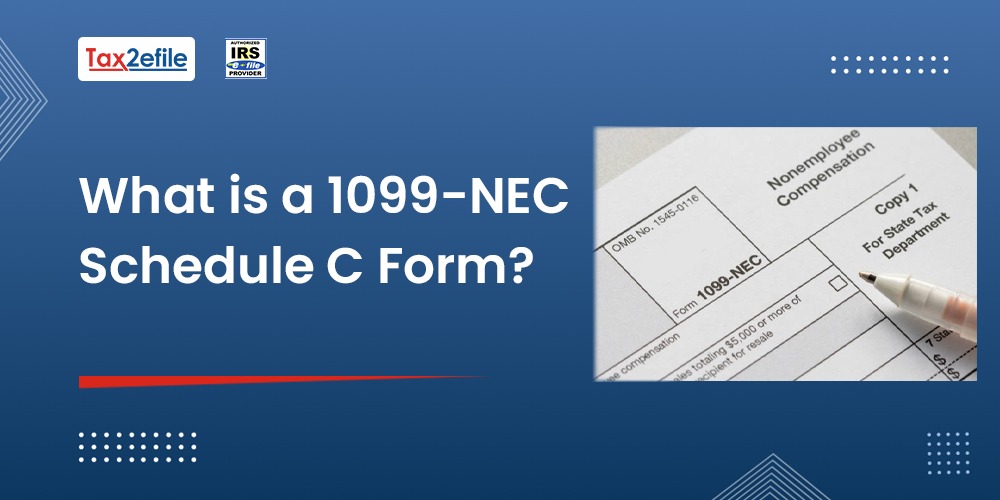 1099-NEC Schedule C Form
